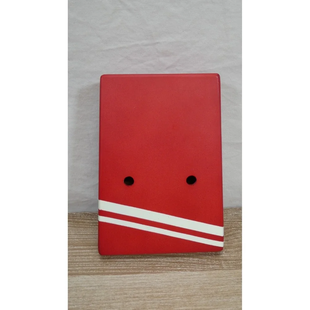Slint Kalimba 17 Key Thumb Piano Red Wood Portable Musical Instrument W Case